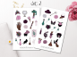 Preview: Girl Witch Sticker Set